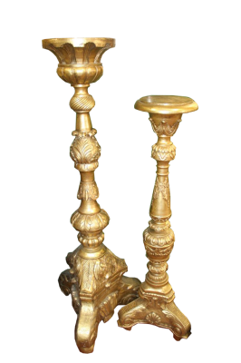 Colonnina  dorata alta